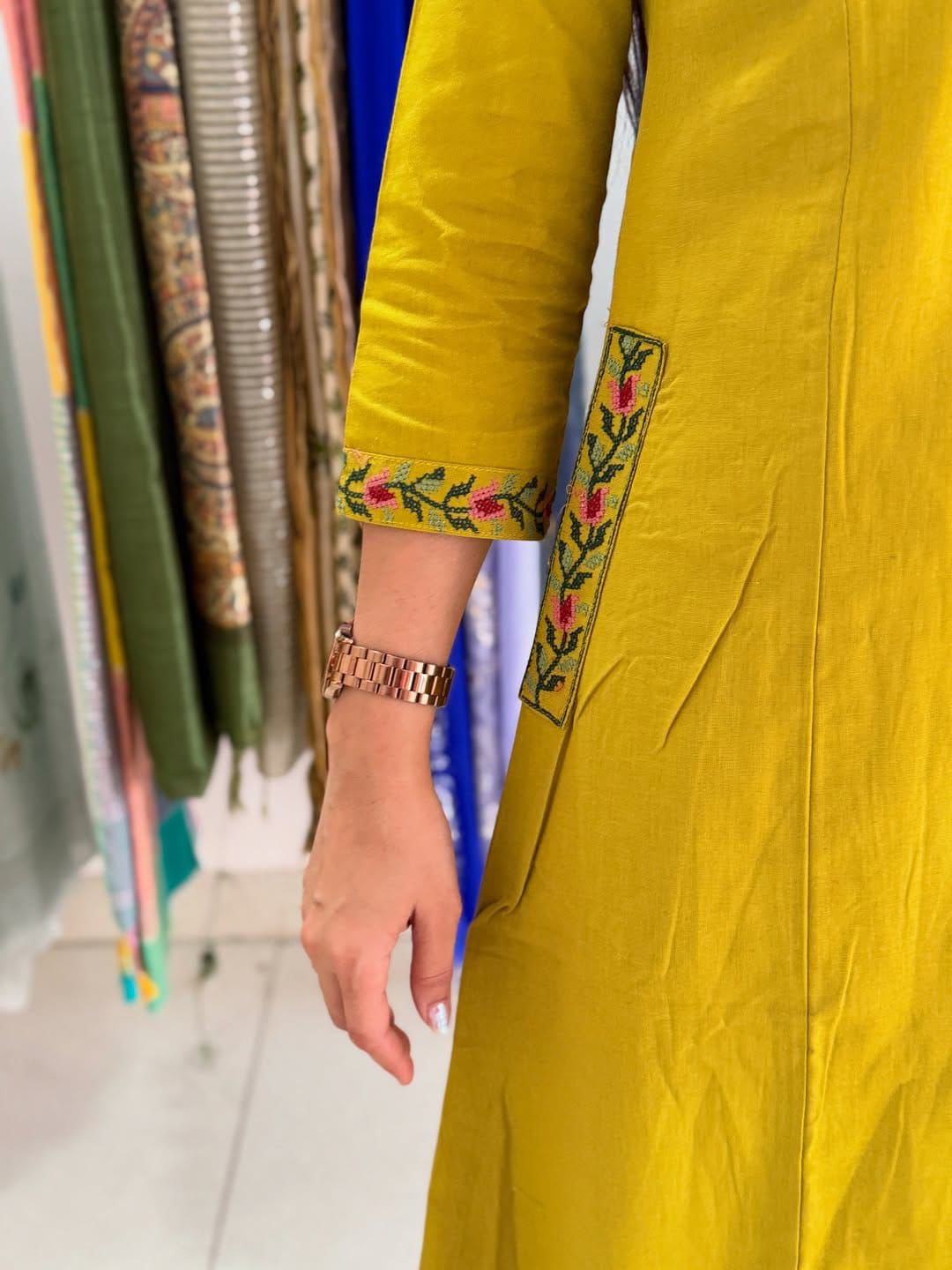 kurta Shikha pure cotton comfy A-line kurta for women